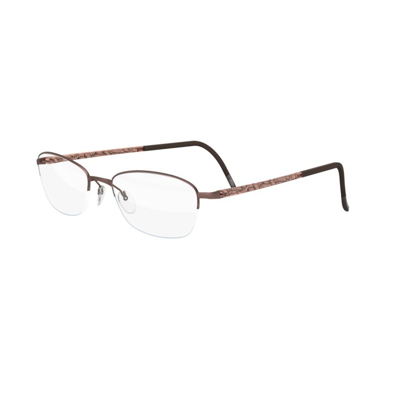 Silhouette 4453 Illusion Nylor 6057 Brown - Apricot Brown