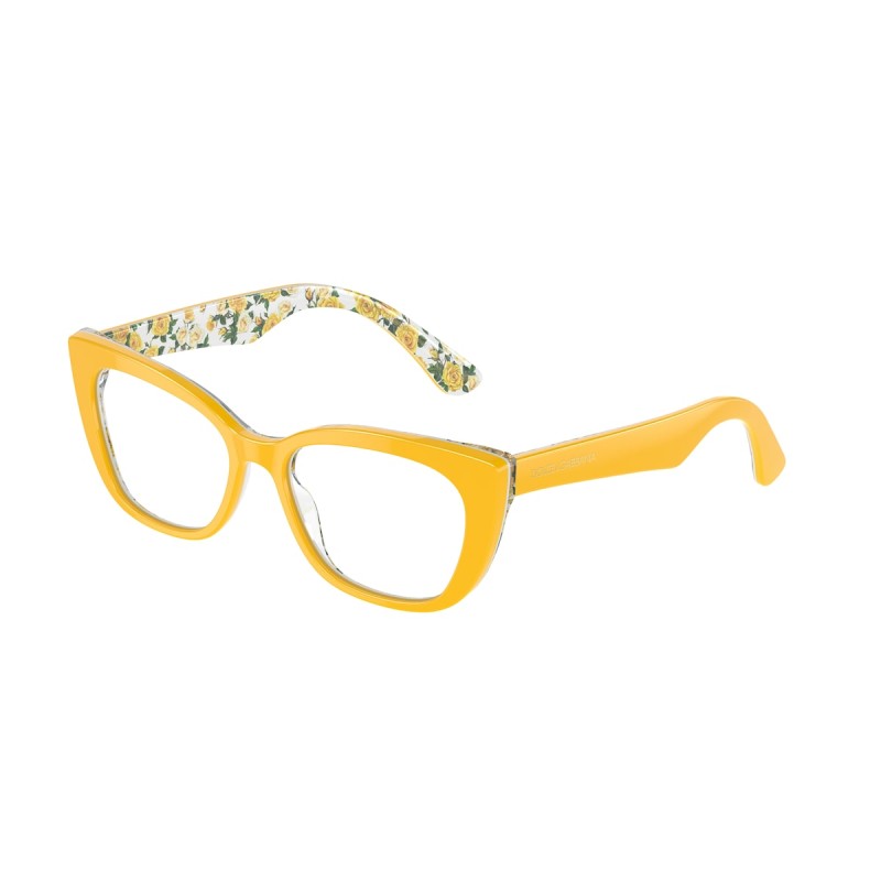 Dolce & Gabbana DX 3357 - 3443 Yellow On Yellow Roses