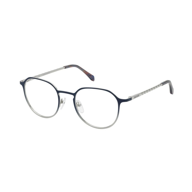 Zadig&Voltaire VZV343 - 0514  Polished Palladium With Polished Blue Parts