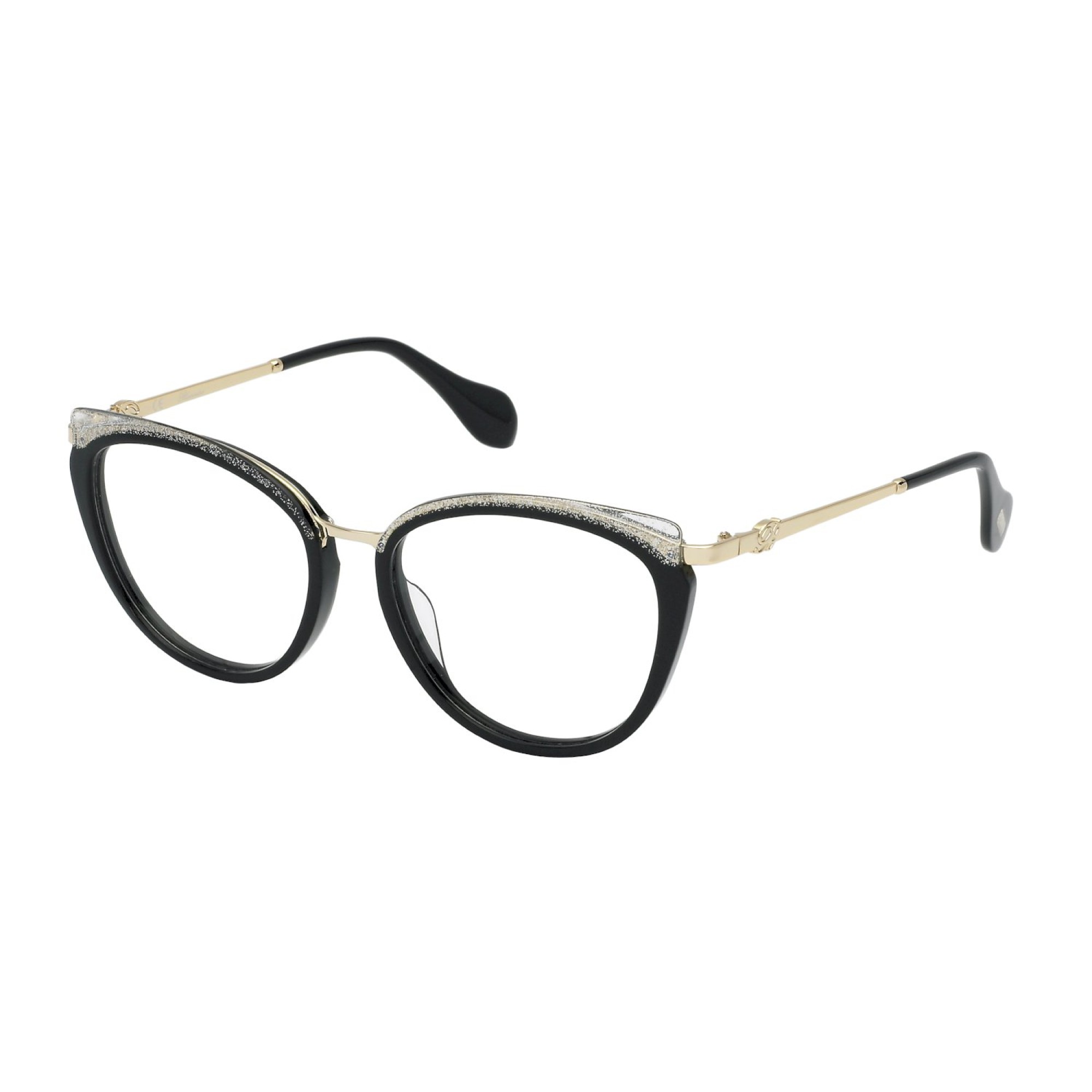 Blumarine VBM769 - 0700 Glossy Black | Eyeglasses Woman