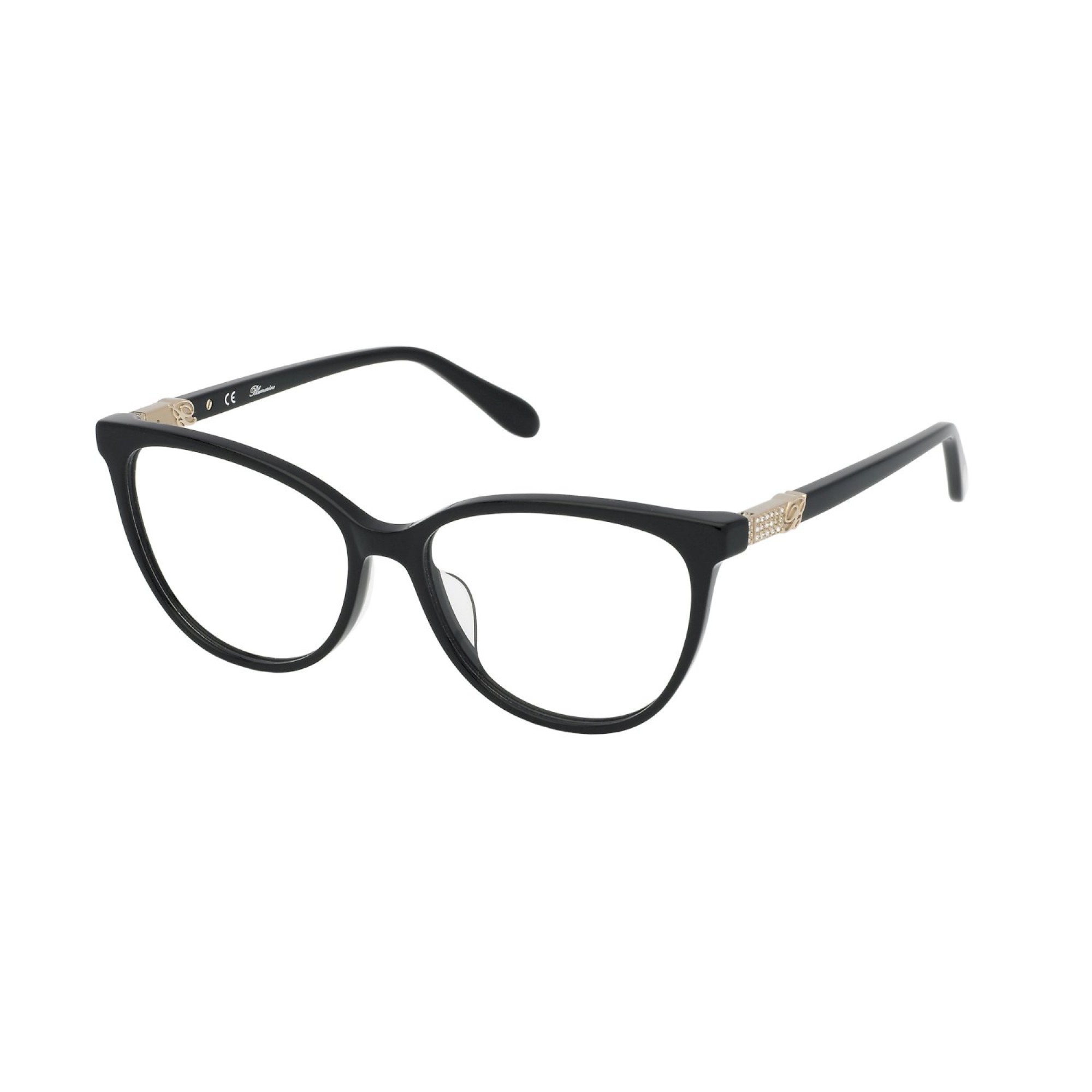 Blumarine VBM771S - 0700 Glossy Black | Eyeglasses Woman