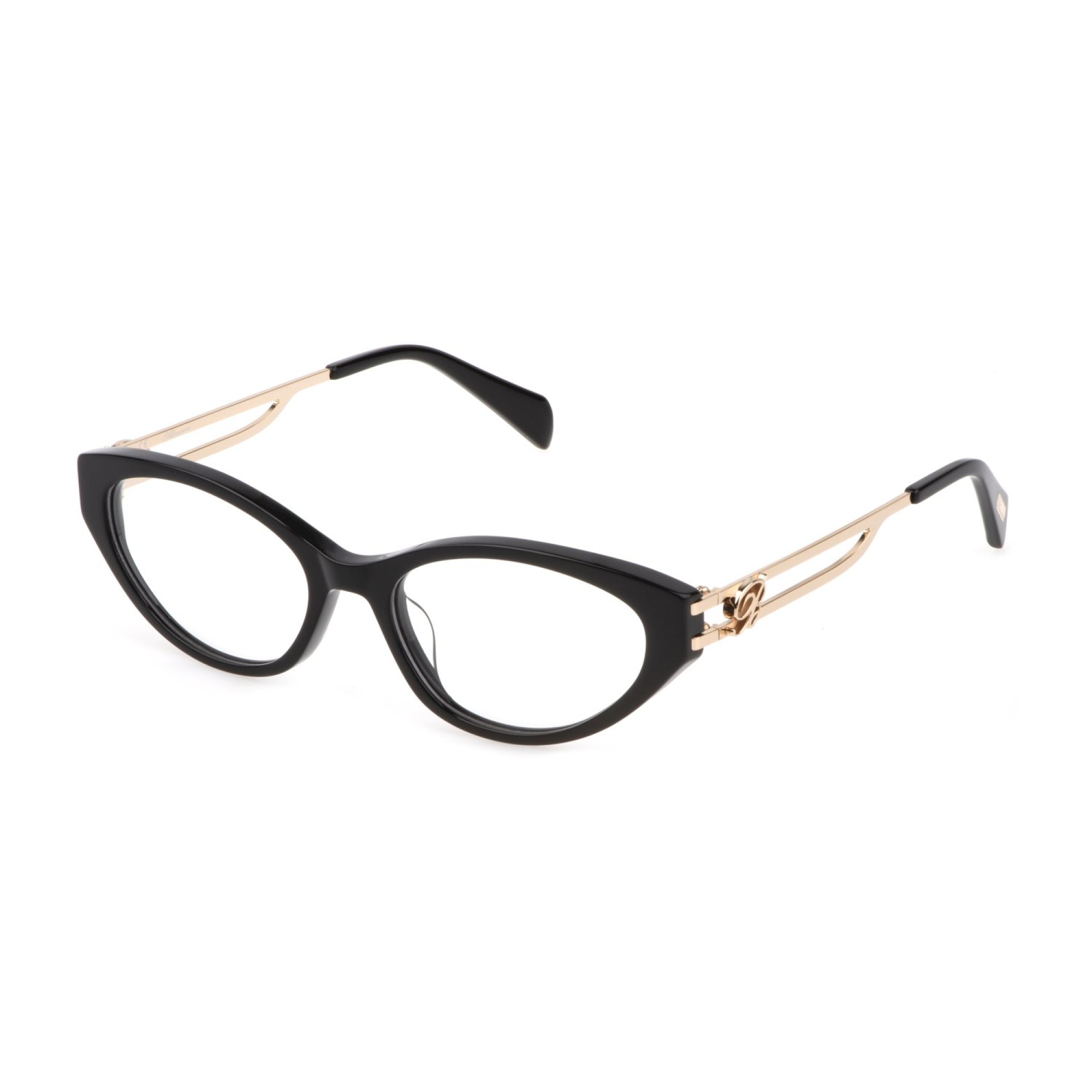 Blumarine VBM814 - 0700 Glossy Black | Eyeglasses Woman