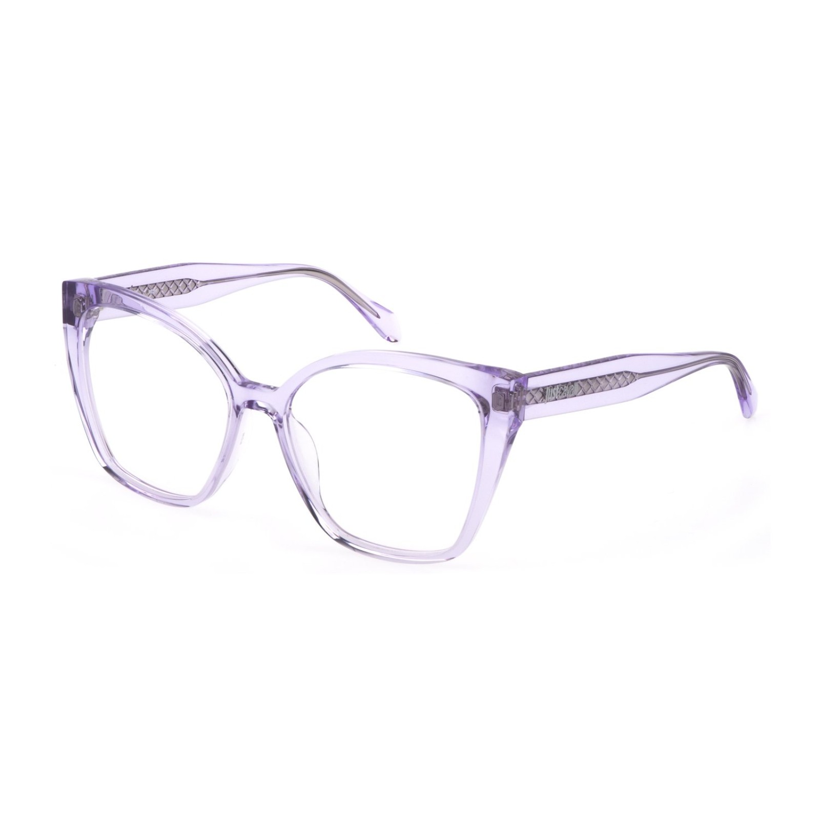 Just Cavalli VJC005 - 06SC Glossy Transparent Purple | Eyeglasses Woman