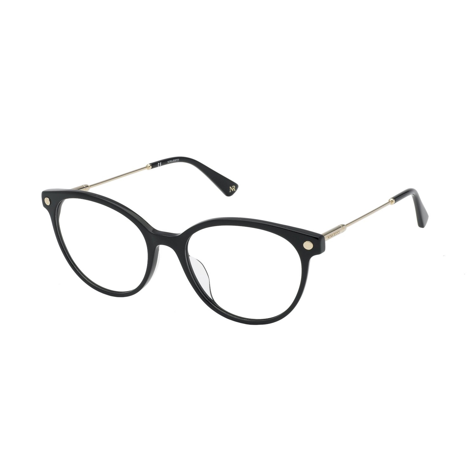 Nina Ricci VNR292 - 0700 Glossy Black | Eyeglasses Woman