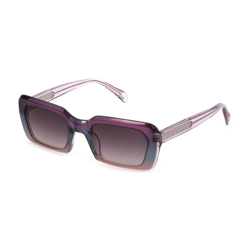Police SPLG21 Dawn 6 0ABT Glossy Pink Shaded Purple