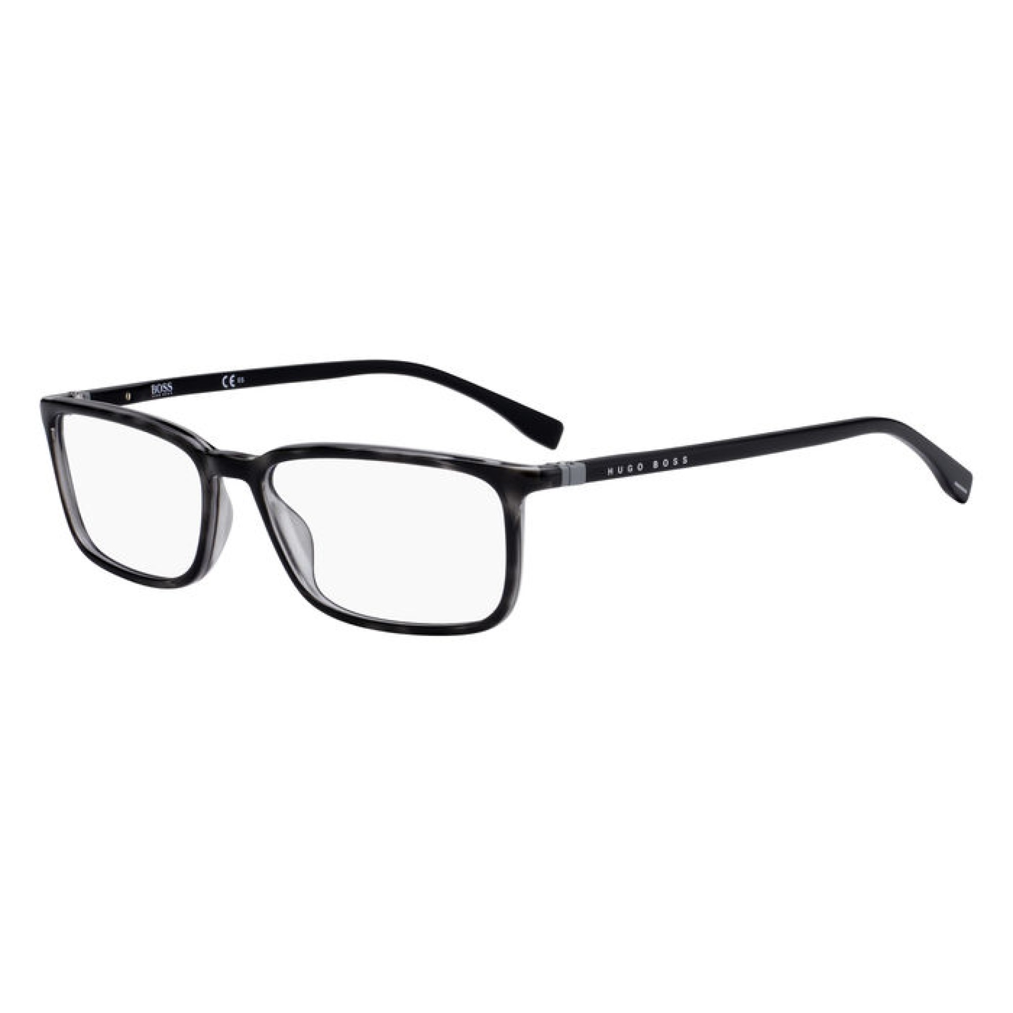 HUGO BOSS HG 0963 - ACI Dark Grey Black Grey Spotted | Eyeglasses Man