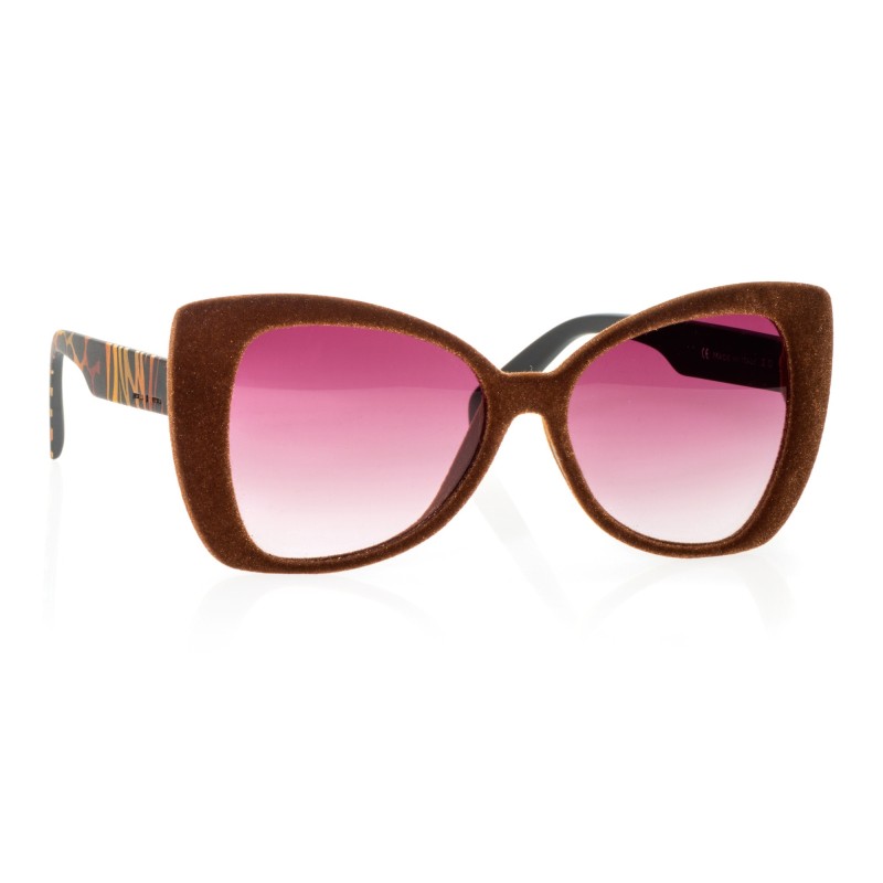Italia Independent Sunglasses I-PLASTIK - 0904V.044.ZEB Brown Multicolor