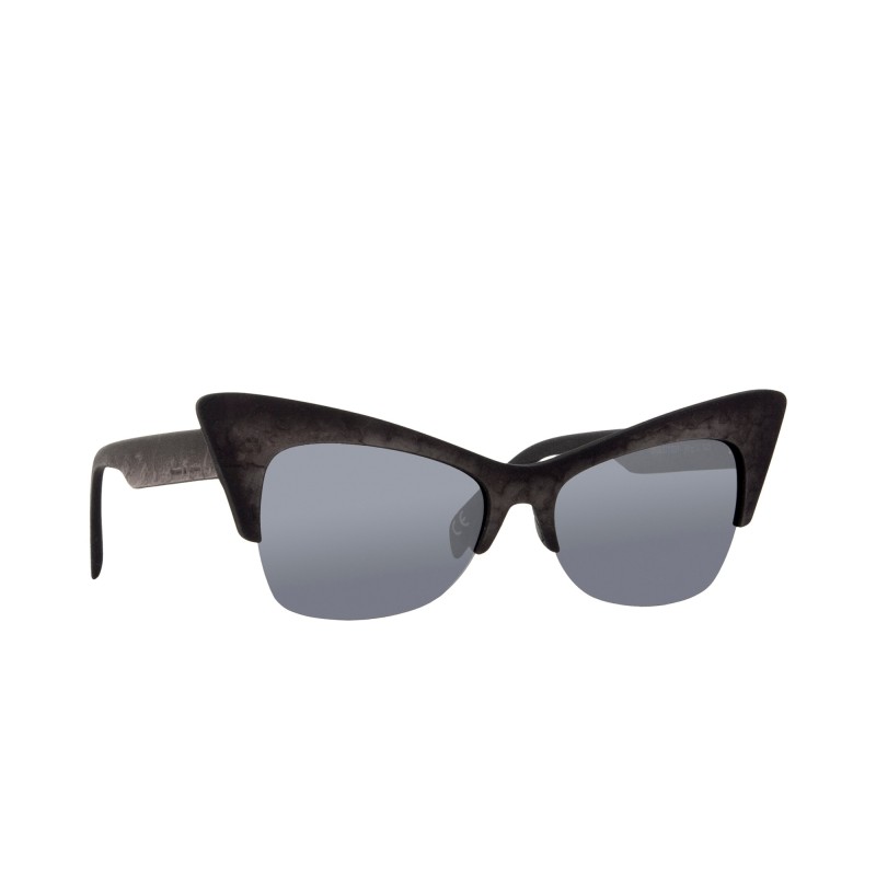 Italia Independent Sunglasses I-PLASTIK - 0908.071.009 Grey Black
