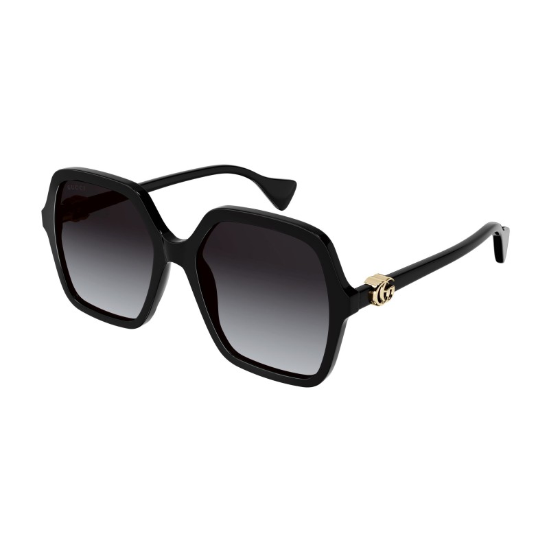 Oom of meneer schildpad prototype Gucci GG1072SA - 001 Black | Sunglasses Woman