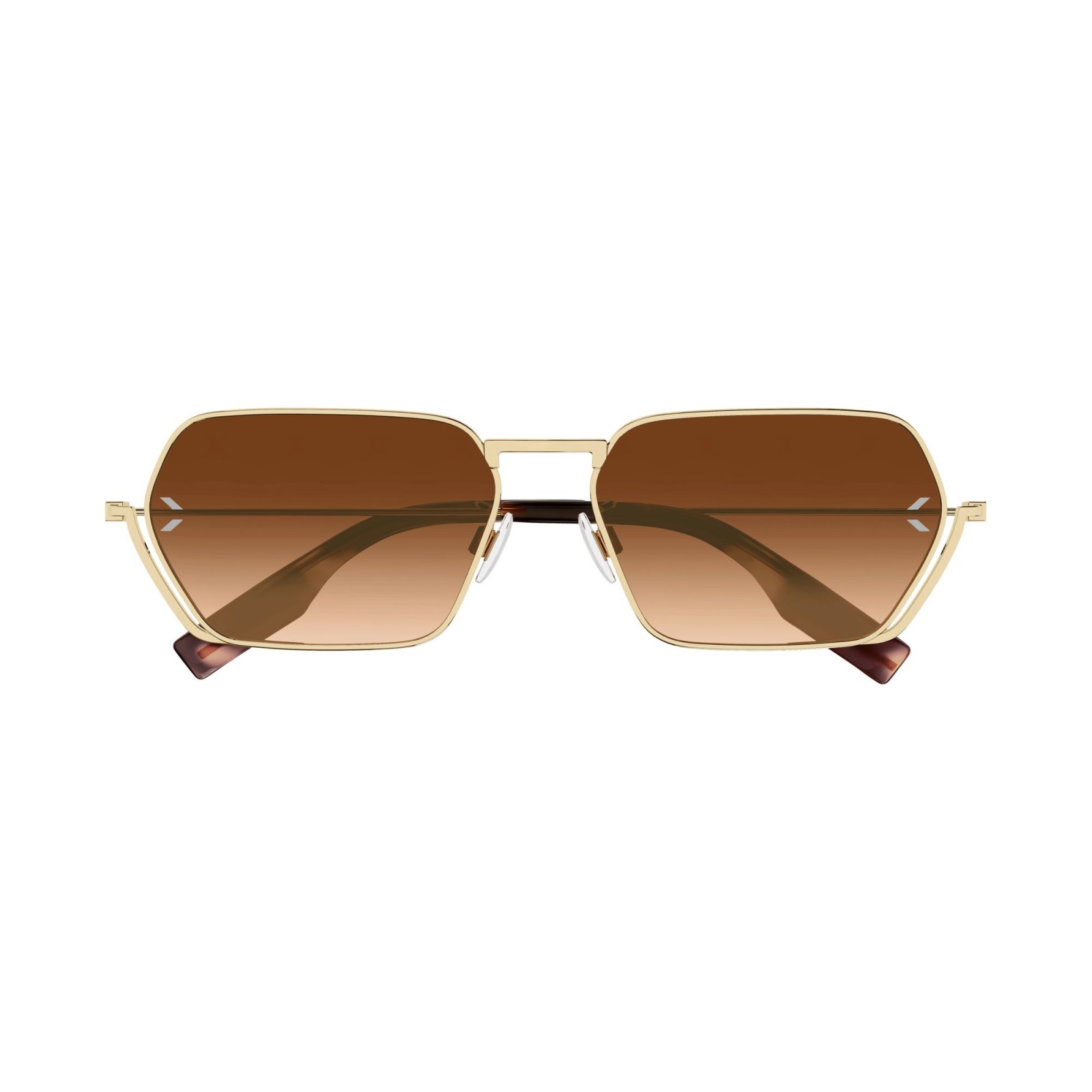 Alexander McQueen MQ0351S - 002 Gold | Sunglasses Unisex