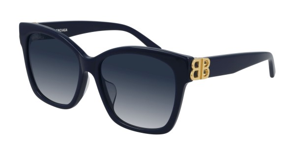 Balenciaga BB0102SA Blue | Sunglasses