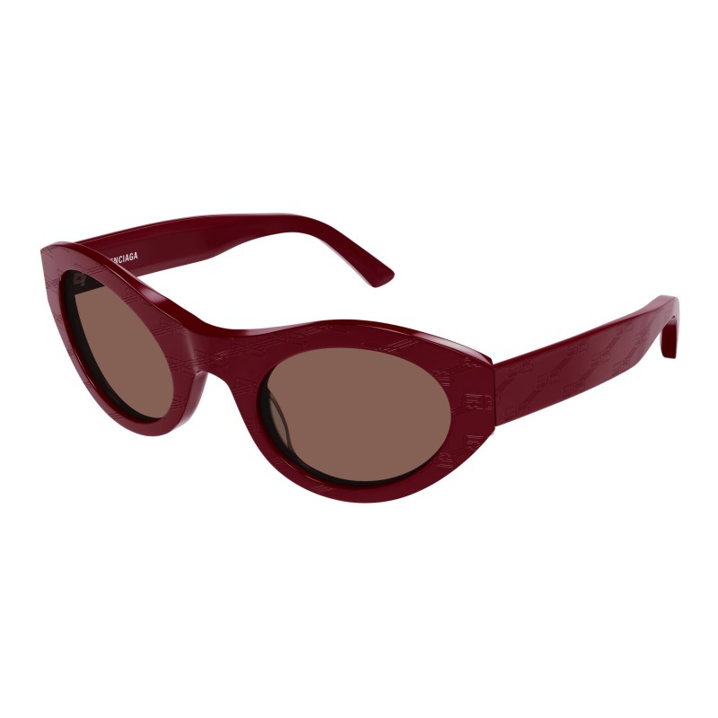 Balenciaga BB0250S 004 Burgundy Sunglasses