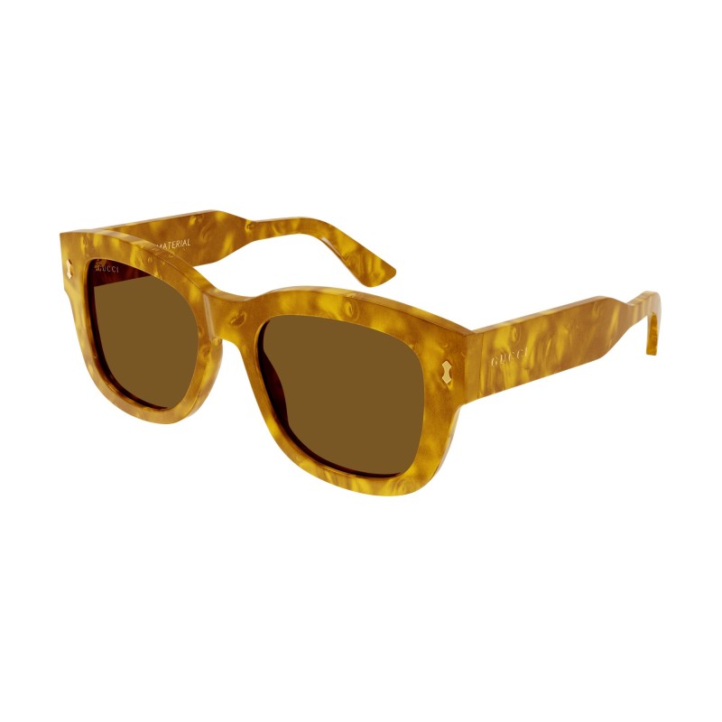 I fare transmission Vedhæft til Gucci GG1110S - 004 Yellow | Sunglasses Man