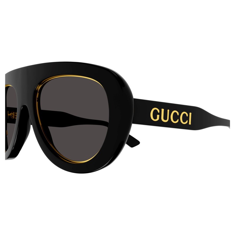 een miljard kapok Catastrofaal Gucci GG1152S - 001 Black | Sunglasses Man