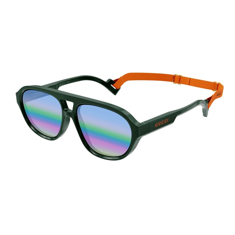 Vervreemding breng de actie Modernisering Gucci GG1239S - 003 Green | Sunglasses Man