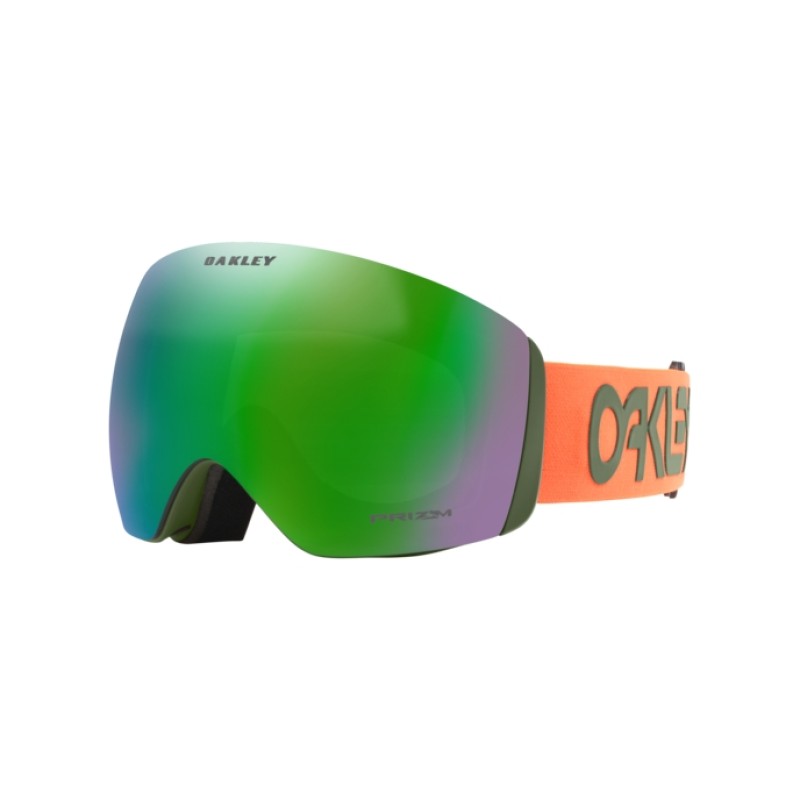 Oakley Goggles OO 7050 Flight Deck 705082 Fp Orange Dark Brush | Ski Masks  Unisex