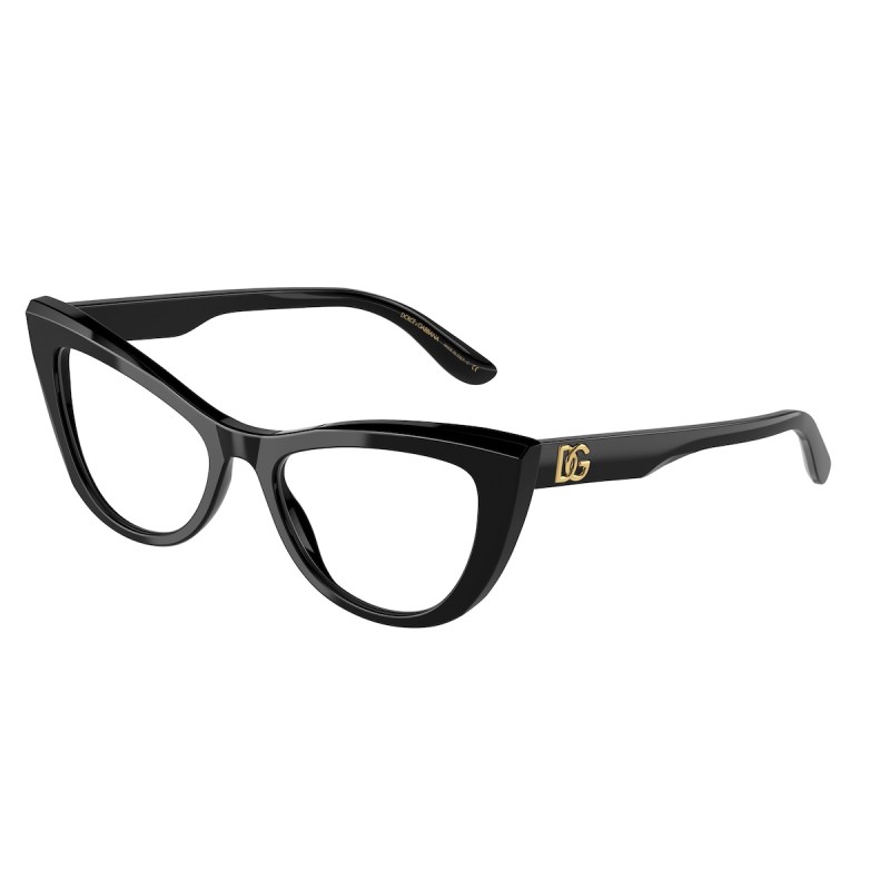 Dolce & Gabbana DG 3354 - 501 Black | Eyeglasses Woman