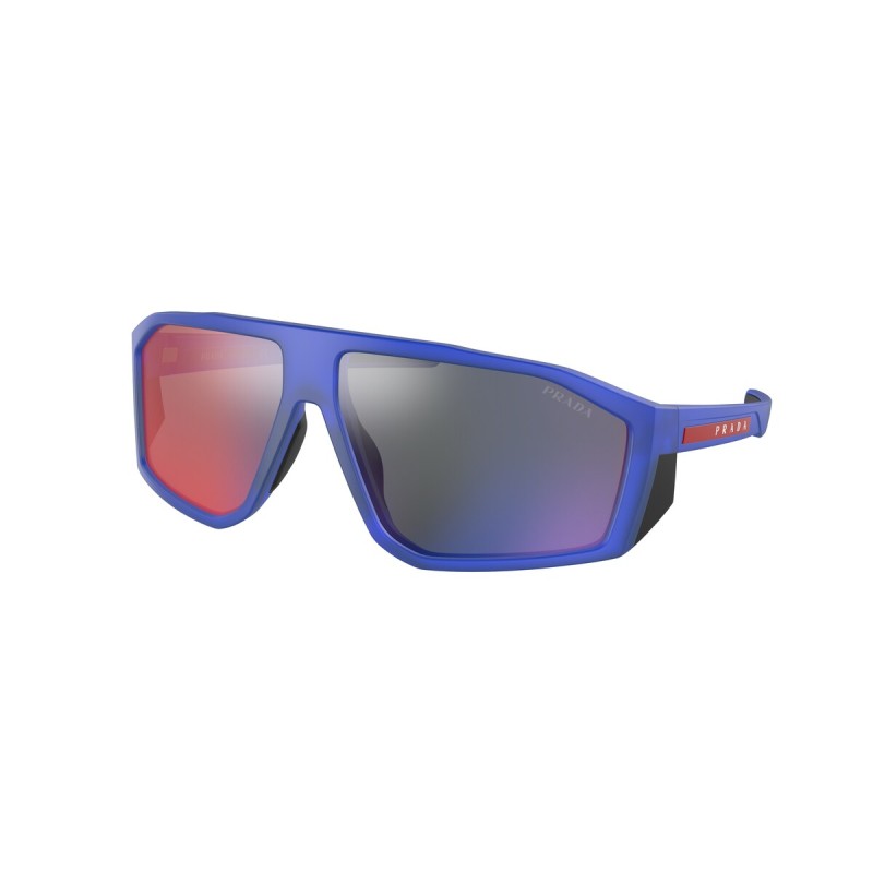 compressie Keizer Interessant Prada Linea Rossa PS 08WS - 10C08F Matte Blue Transparent | Sunglasses Man