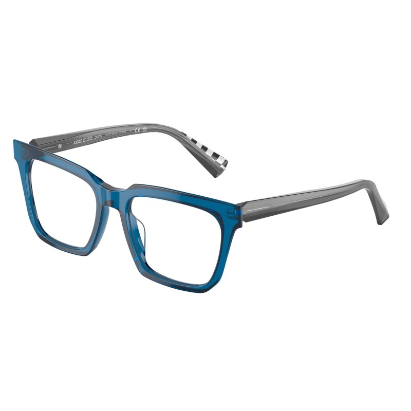 Alain Mikli A0 3149 - 002 Transparent Blue | Eyeglasses Unisex