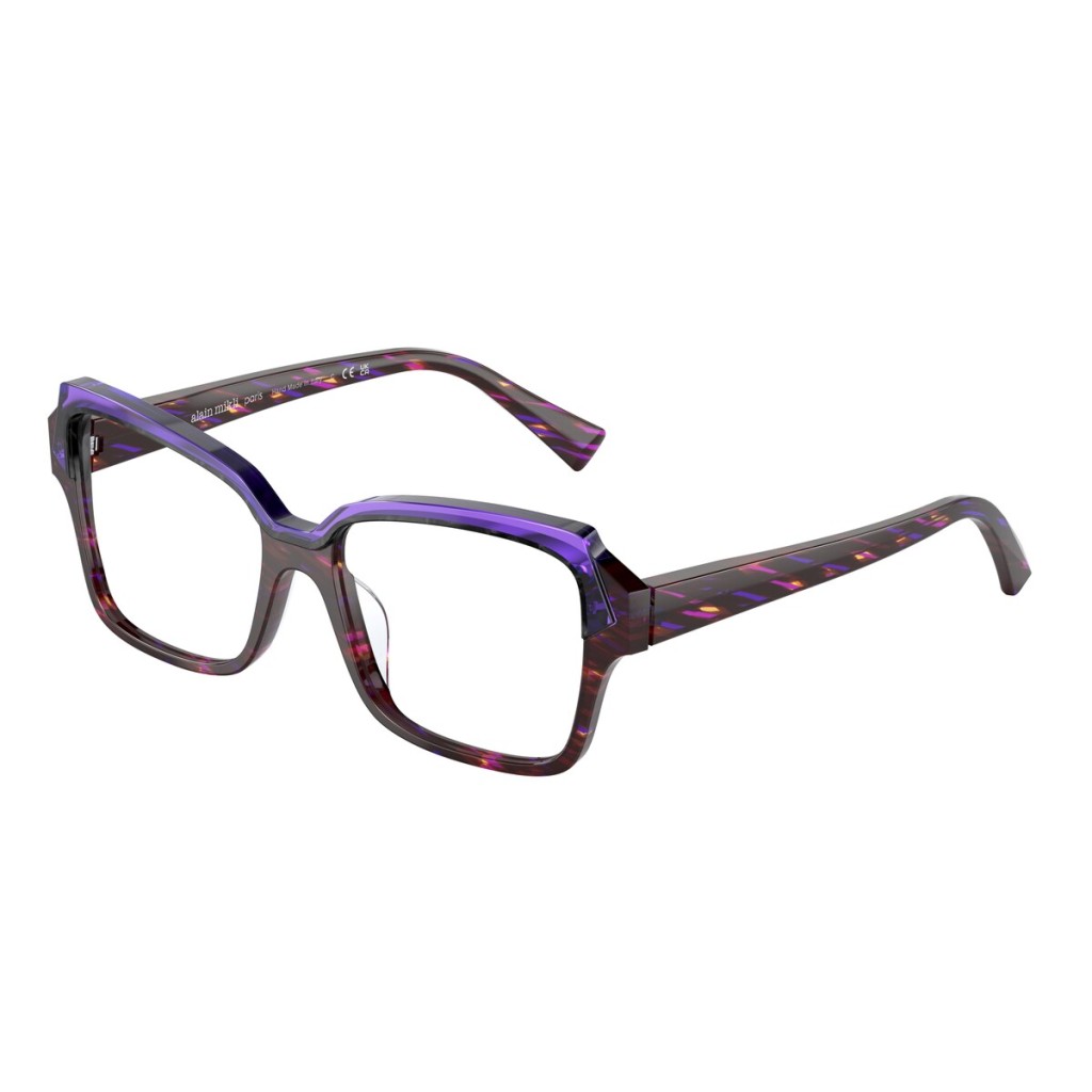 Alain Mikli A0 3152 - 001 Purple Noir Mikli Transparent | Eyeglasses Woman