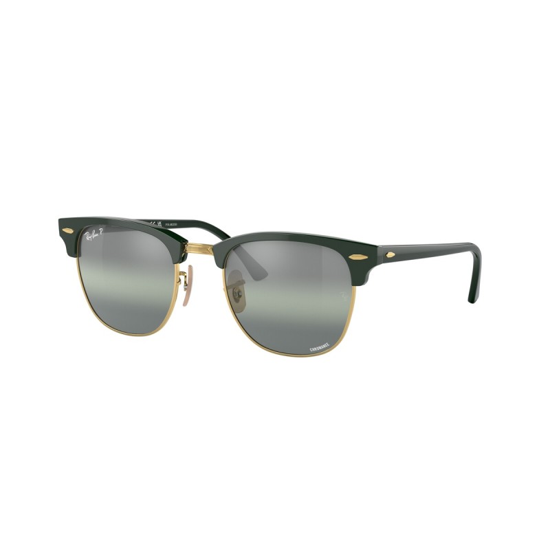 alley disaster Immunize Ray-Ban RB 3016 Clubmaster 1368G4 Green On Gold | Sunglasses Unisex