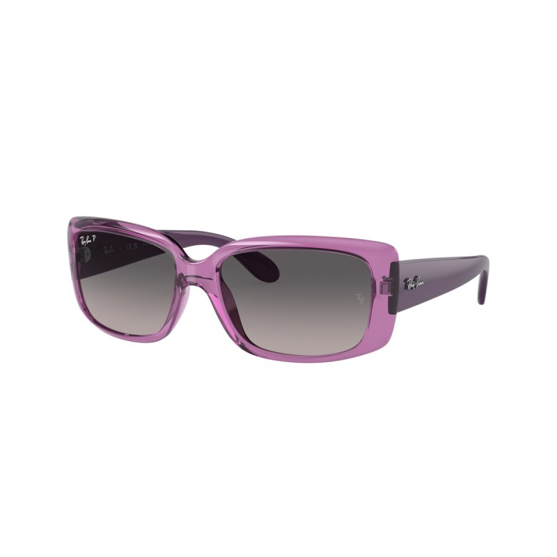 Ray-Ban RB 4389 - 6443M3 Transparent Violet | Sunglasses Woman