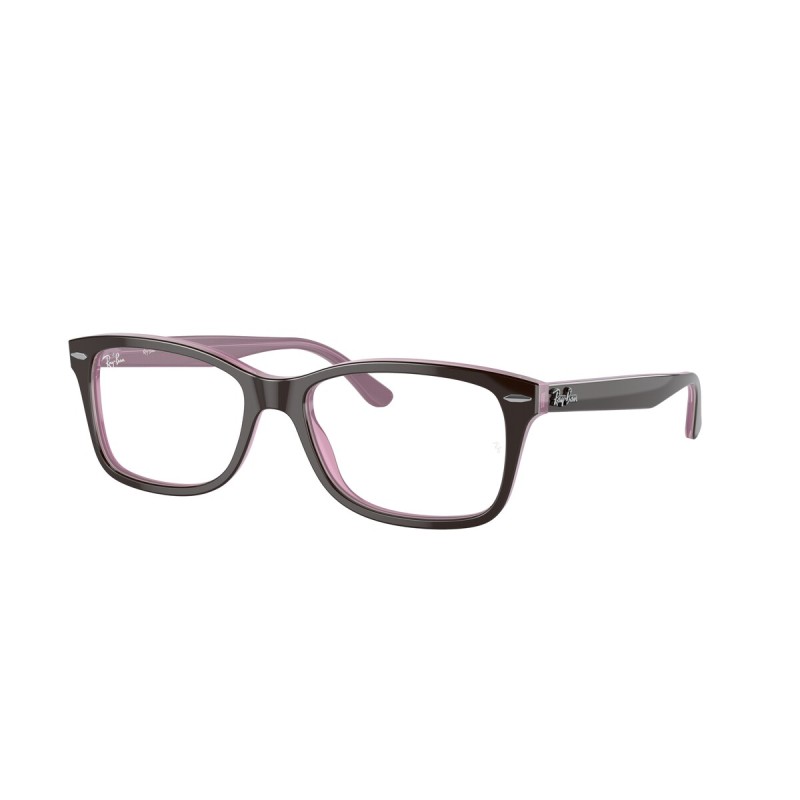 Ray-Ban RX 5428 - 2126 Brown On Pink | Eyeglasses Unisex