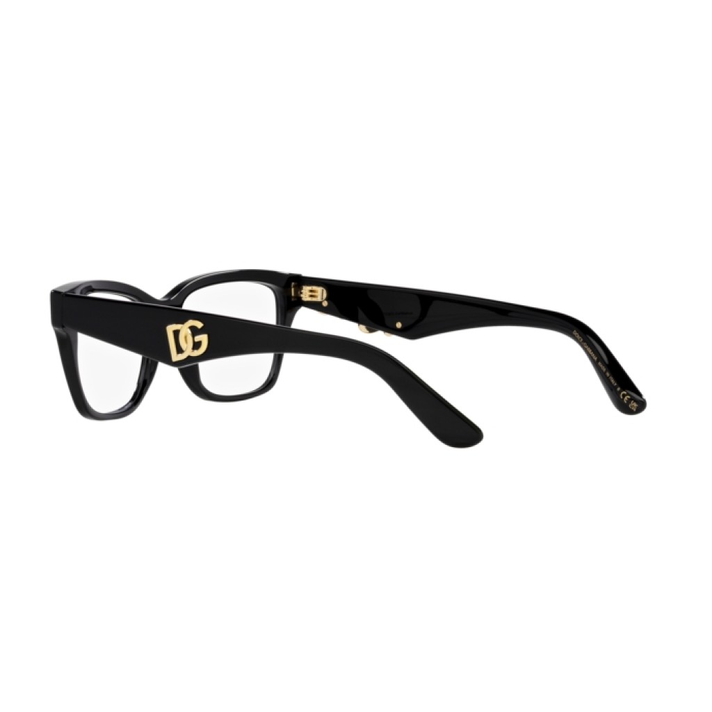 Dolce & Gabbana DG 3370 - 501 Black | Eyeglasses Woman