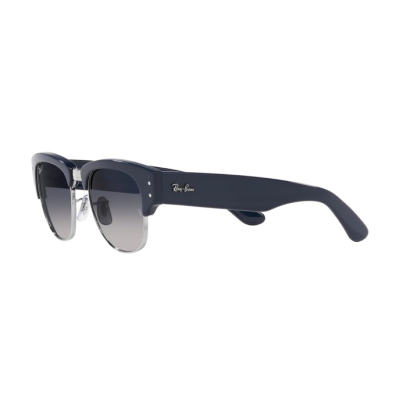 Ray-ban RB 0316S Mega Clubmaster 136678 Blue On Silver