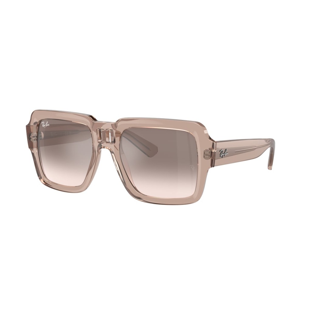 Square Louis Vuitton style sunglasses with brown armor and brown