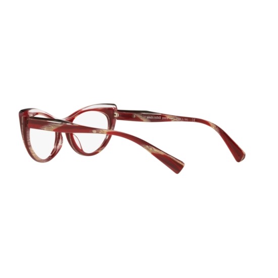 Alain Mikli A0 3087 - 011 Ruby Horn Crystal Black | Eyeglasses Woman