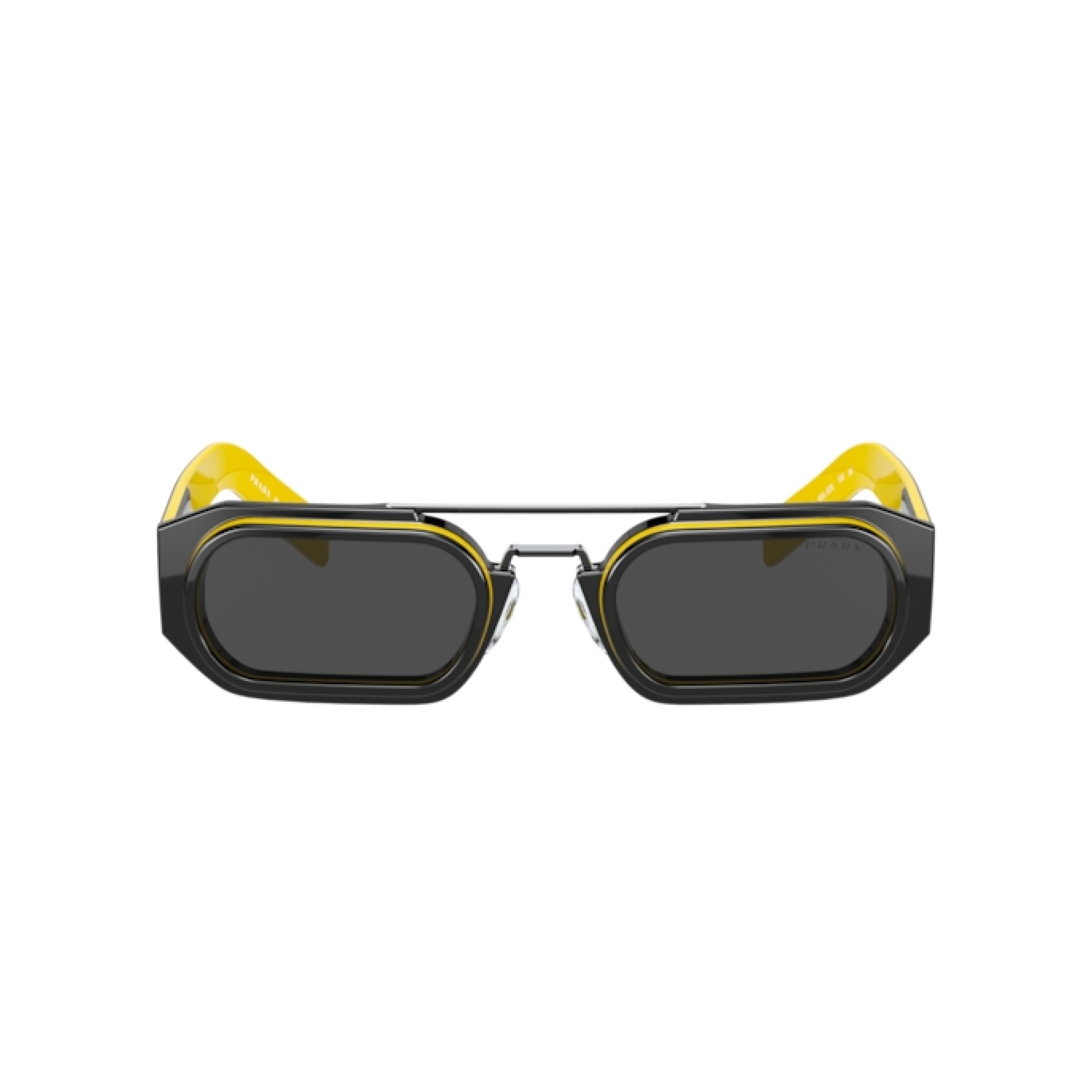 Prada PR 01WS - 03L5S0 Black Yellow | Sunglasses Man