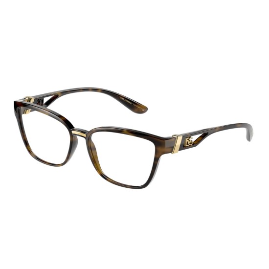 Eyeglasses Dolce & Gabbana DG 3270 512 LIGHT HAVANA/PALE GOLD 