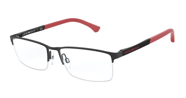 Emporio Armani EA 1041 - 3109 Black Rubber | Eyeglasses Man