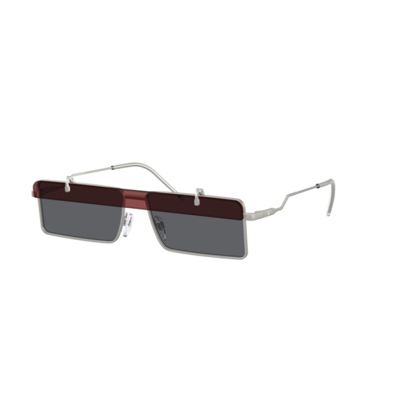 Grondig Pebish ontgrendelen Emporio Armani EA 2111 - 304587 Matte Silver | Sunglasses Man