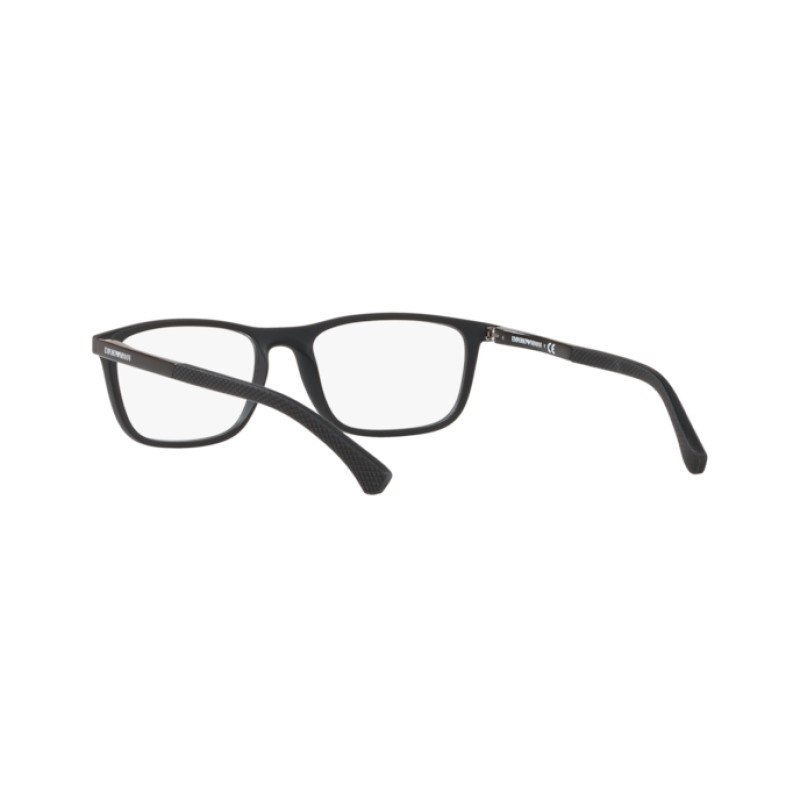 Emporio Armani EA 3069 - 5001 Matte Black | Eyeglasses Man