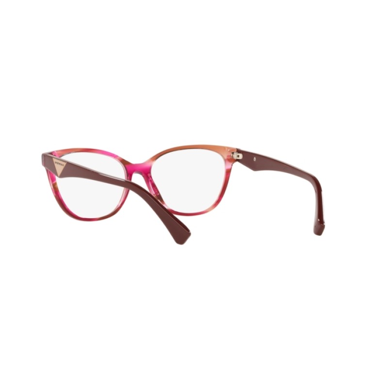 Emporio Armani EA 3172 - 5021 Striped Pink | Eyeglasses Woman