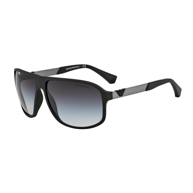 EMPORIO ARMANI Metal Matte Gunmetal Gradient Grey Sunglasses 58-mncb.edu.vn