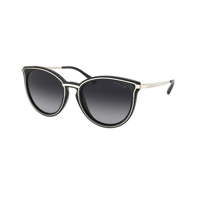Michael Kors MK1077 Brisbane 54 Polar Grey Gradient  Light GoldBlack  Polarised Sunglasses  Sunglass Hut Australia