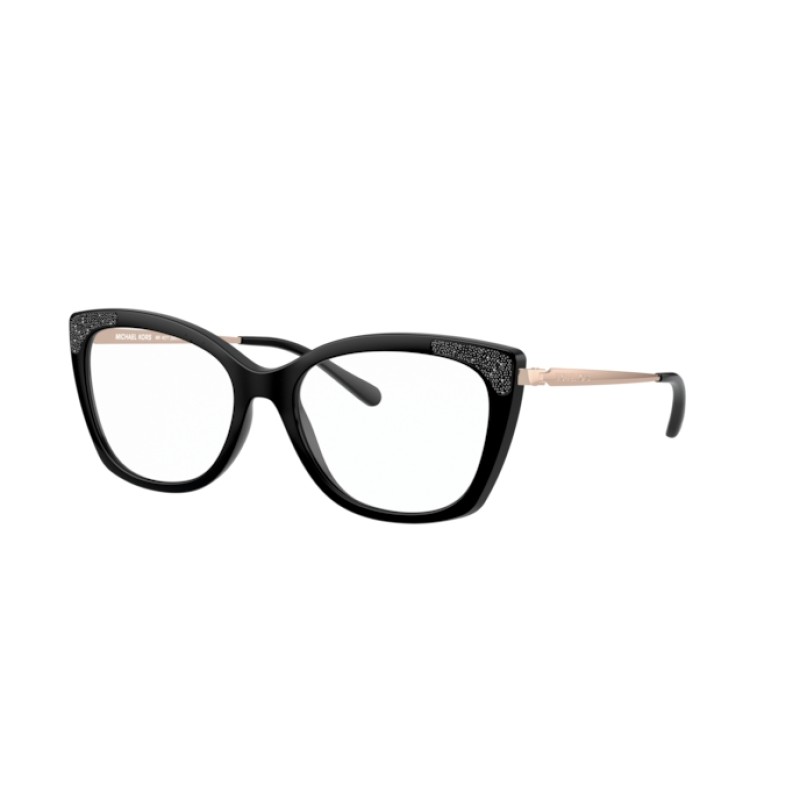 Michael Kors MK 4077 Belmonte 3332 Black | Eyeglasses Woman