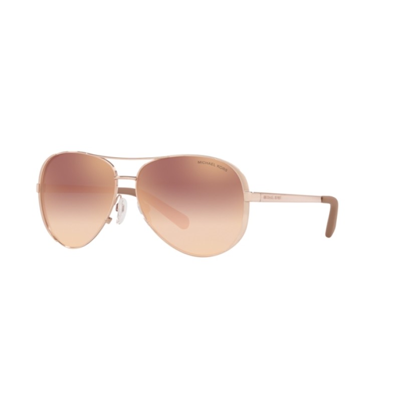 Michael Kors MK5004 Chelsea 59 Rose Gold & Rose Gold/Taupe Sunglasses