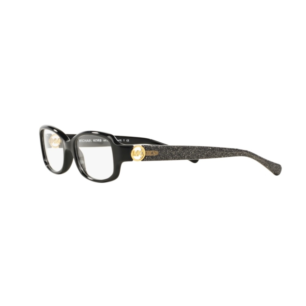 Michael Kors Mk 8016 Tabitha V 3099 Black Black Glitter Eyeglasses