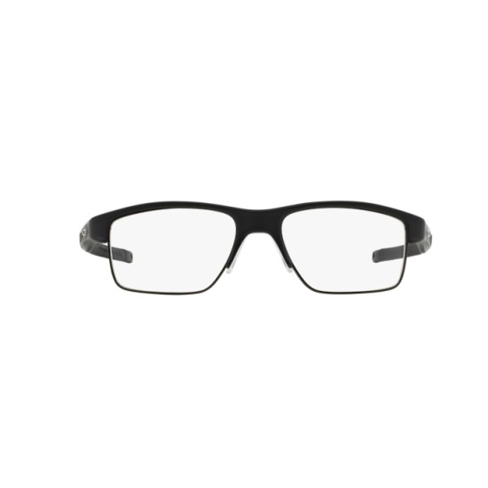 physically Danger Bot Oakley OX 3128 Crosslink Switch 312801 Satin Black | Eyeglasses Man