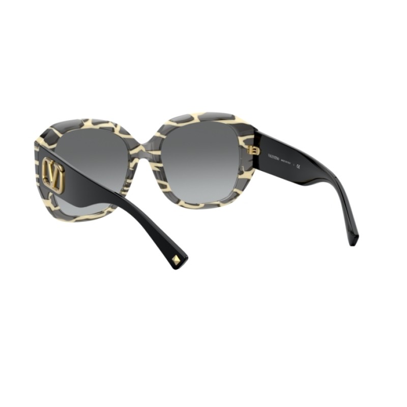 Valentino VA 4079 - 514911 Black White | Sunglasses Woman