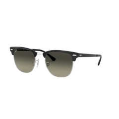 Ray-Ban RB 3716 Clubmaster Metal 900471 Silver Top Black