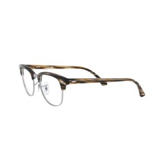 Ray-Ban RX 5154 Clubmaster 5749 Brown-grey Stripped