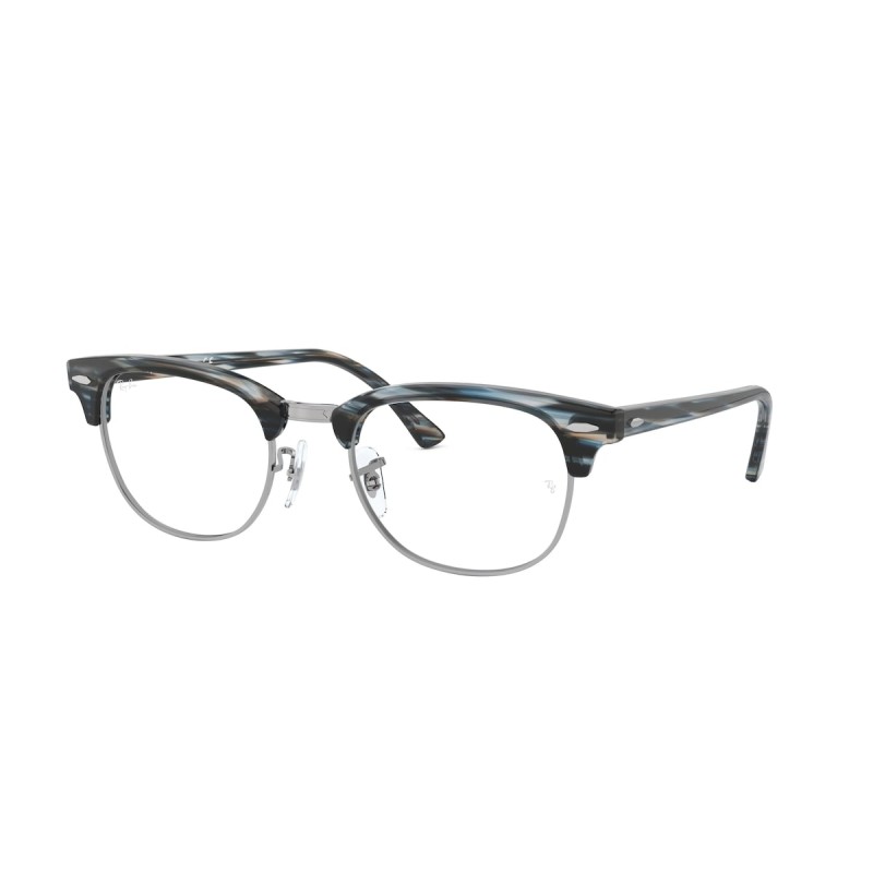Ray-Ban RX 5154 Clubmaster 5750 Blue-grey Stripped
