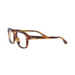 Ray-Ban RX 5382 - 2144 Stripped Red Havana