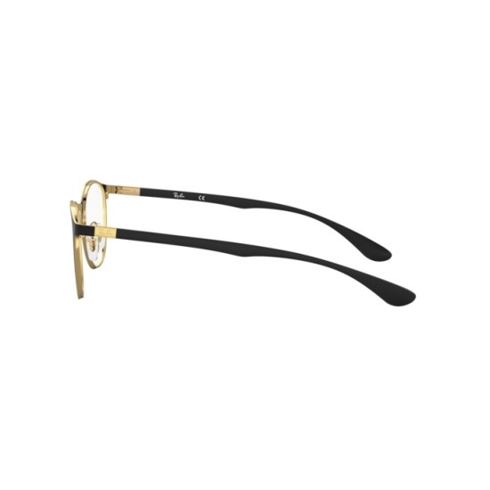 Ray-Ban RX 6355 - 2994 Gold On Top Matte Black | Eyeglasses Unisex