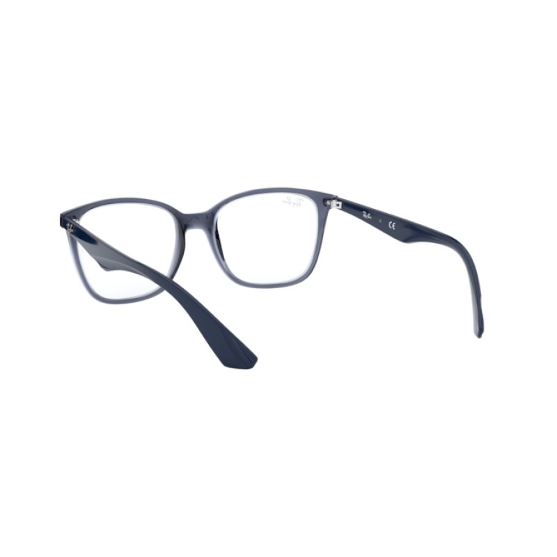 dynamisch bossen Goed gevoel Ray-Ban RX 7066 - 5995 Transparent Violet | Eyeglasses Unisex